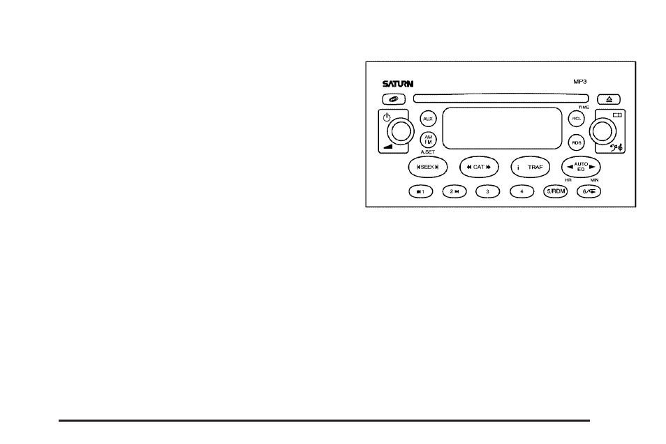 Radio with cd (mp3), Radio with cd (mp3) -49 | Saturn 2004 Vue User Manual | Page 153 / 392