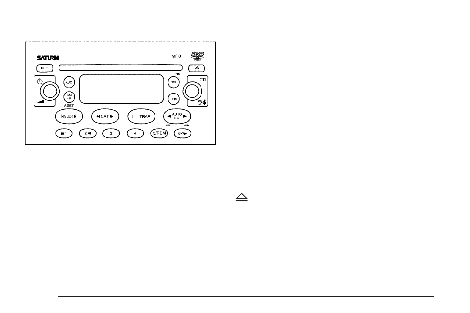 Dvd radio | Saturn 2004 Vue User Manual | Page 170 / 392