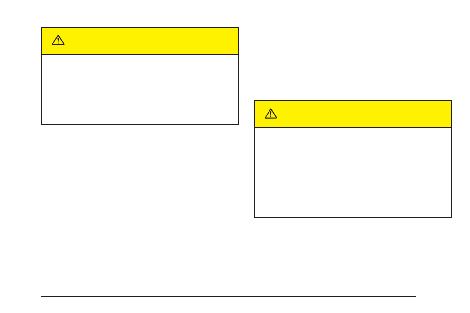 Caution | Saturn 2004 Vue User Manual | Page 209 / 392