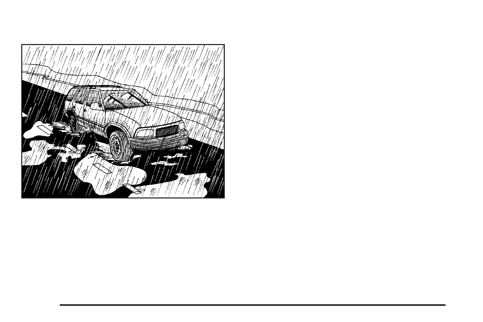 Driving in rain and on wet roads, Driving in rain and on wet roads -32 | Saturn 2004 Vue User Manual | Page 212 / 392