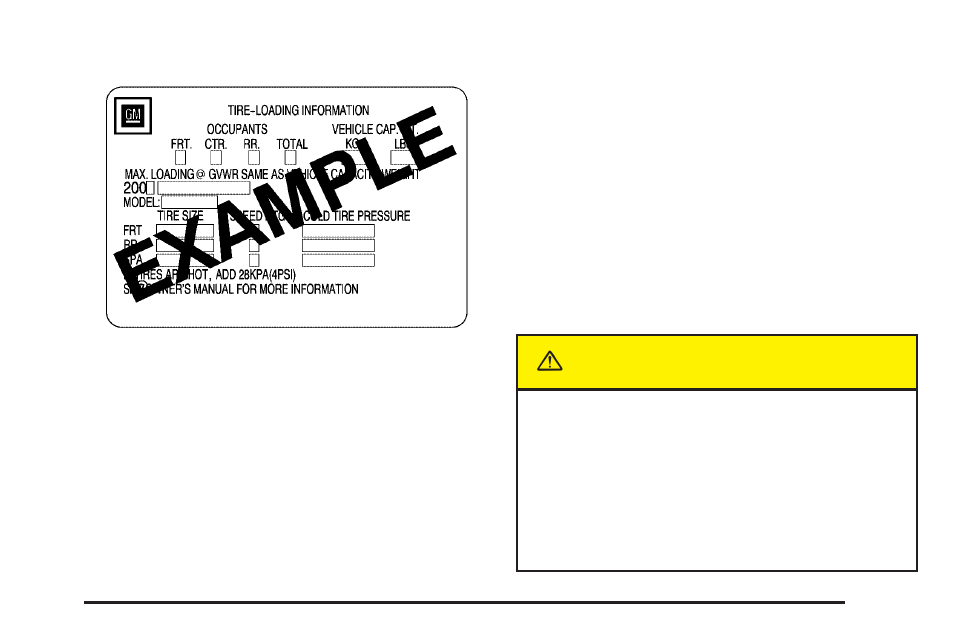 Caution | Saturn 2004 Vue User Manual | Page 233 / 392