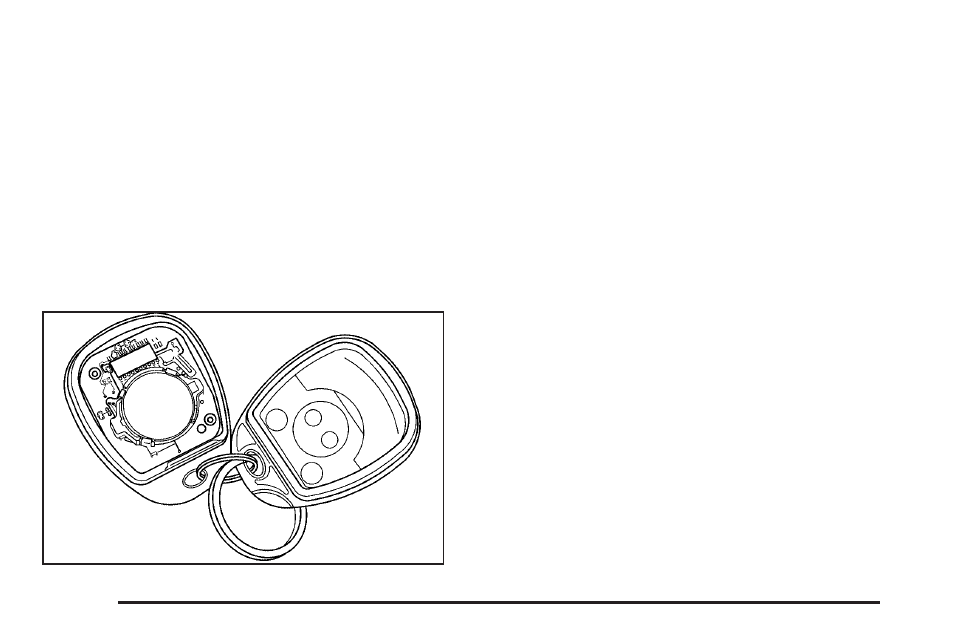 Battery replacement, Resynchronization | Saturn 2004 Vue User Manual | Page 72 / 392