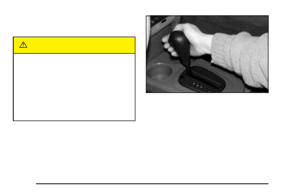 Shifting into park (p) (automatic transaxle), Shifting into park (p) (automatic transaxle) -24, Caution | Saturn 2004 Vue User Manual | Page 90 / 392