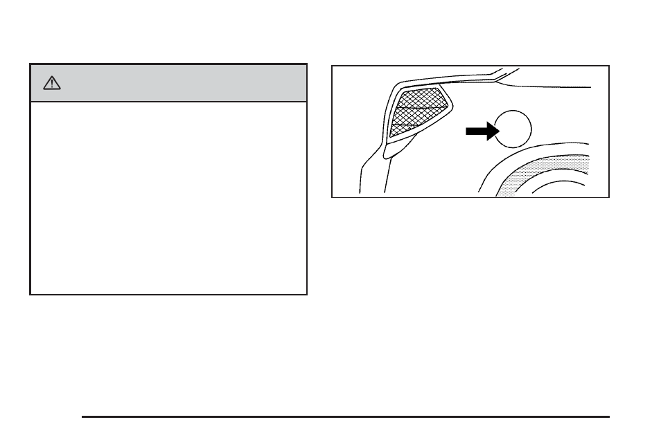Filling the tank, Filling the tank -8, Caution | Saturn 2008 Aura User Manual | Page 256 / 406