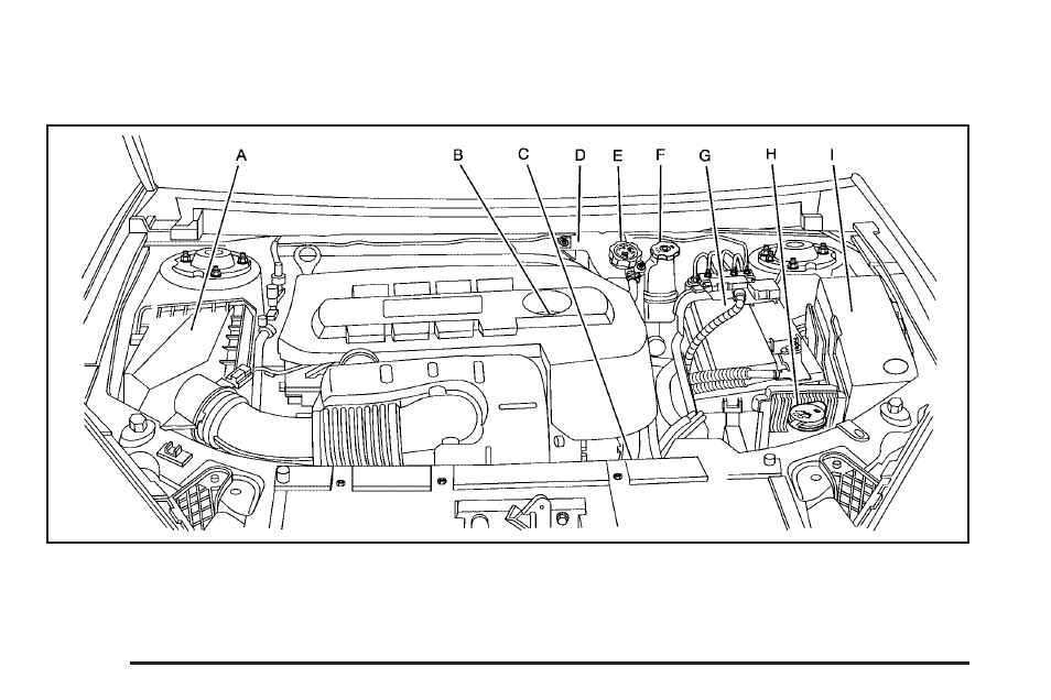 Engine compartment overview, Engine compartment overview -14 | Saturn 2008 Aura User Manual | Page 262 / 406