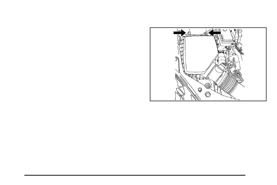 Engine air cleaner/filter, Engine air cleaner/filter -25, Engine air | Cleaner/filter, When to inspect the engine air cleaner/filter, How to inspect the engine air cleaner/filter | Saturn 2008 Aura User Manual | Page 273 / 406