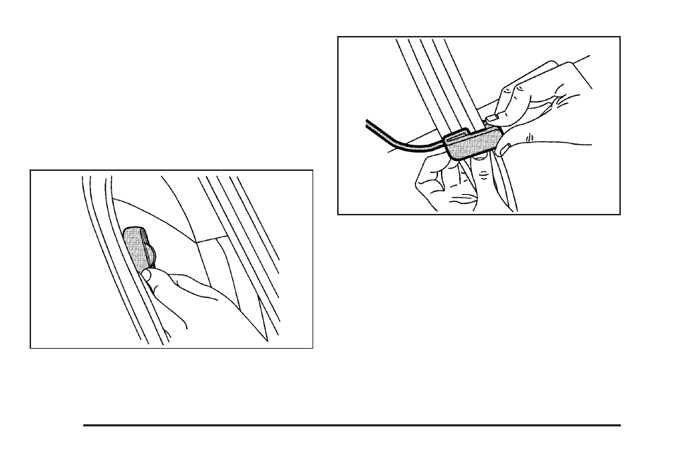 Rear safety belt comfort guides | Saturn 2008 Aura User Manual | Page 32 / 406