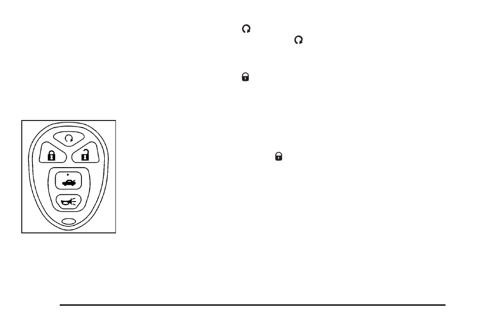 Remote keyless entry (rke) system operation, Remote keyless entry (rke) system, Operation -4 | Saturn 2008 Aura User Manual | Page 82 / 406