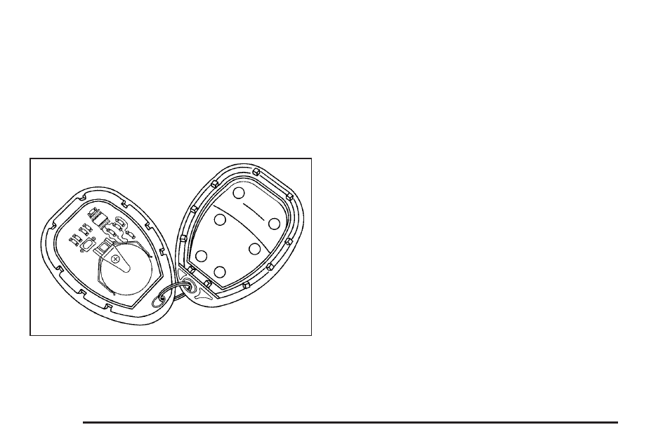 Remote vehicle start, Remote vehicle start -6, Battery replacement | Saturn 2008 Aura User Manual | Page 84 / 406