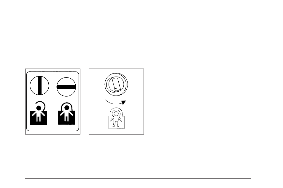 Rear door security locks, Rear door security locks -11 | Saturn 2008 Aura User Manual | Page 89 / 406