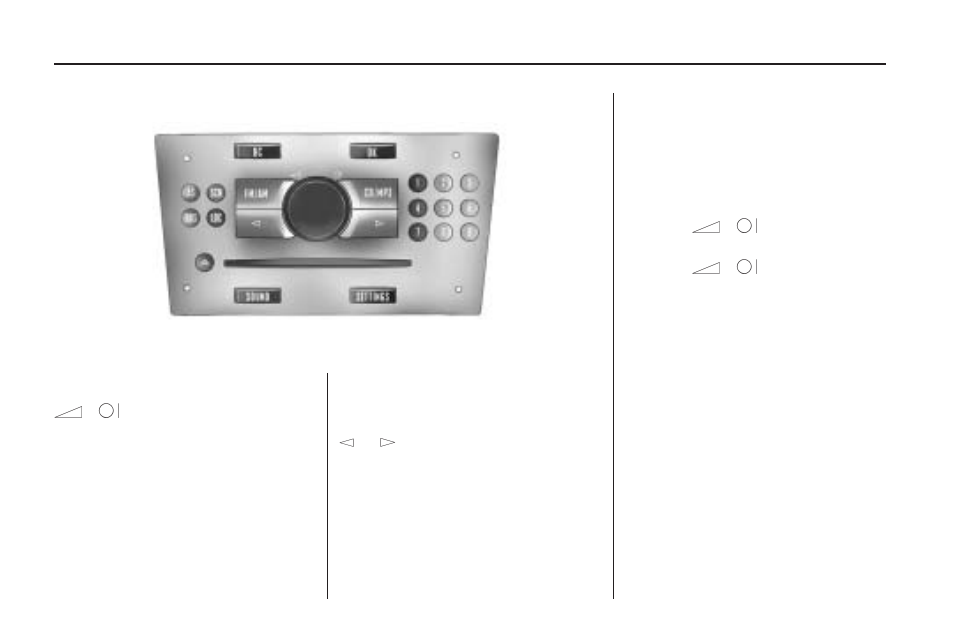 Radio(s) | Saturn 2008 Astra User Manual | Page 124 / 304