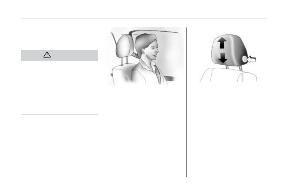 Head restraints | Saturn 2008 Astra User Manual | Page 9 / 304