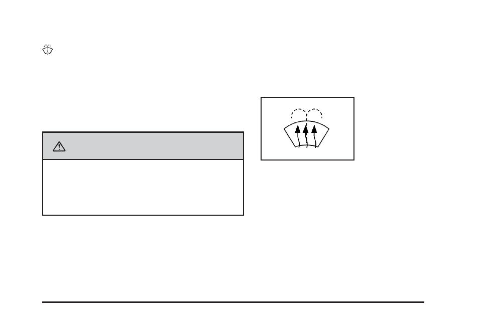 Windshield washer, Windshield, Washer | Caution | Saturn 2007 Outlook User Manual | Page 177 / 538