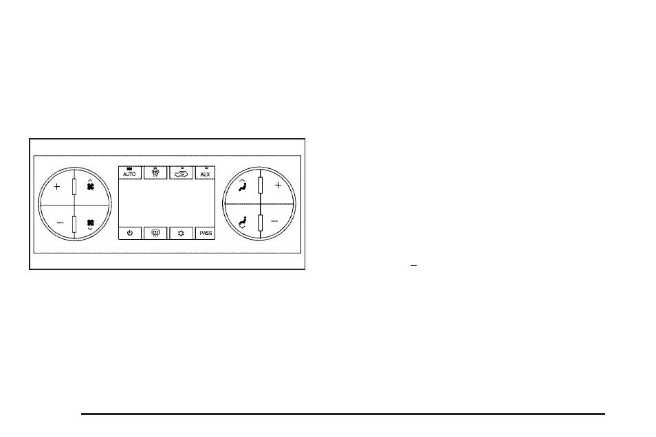 Dual automatic climate control system, Dual, Automatic climate control system | Saturn 2007 Outlook User Manual | Page 198 / 538