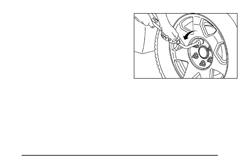 Removing the flat tire and installing, The spare tire | Saturn 2007 Outlook User Manual | Page 451 / 538