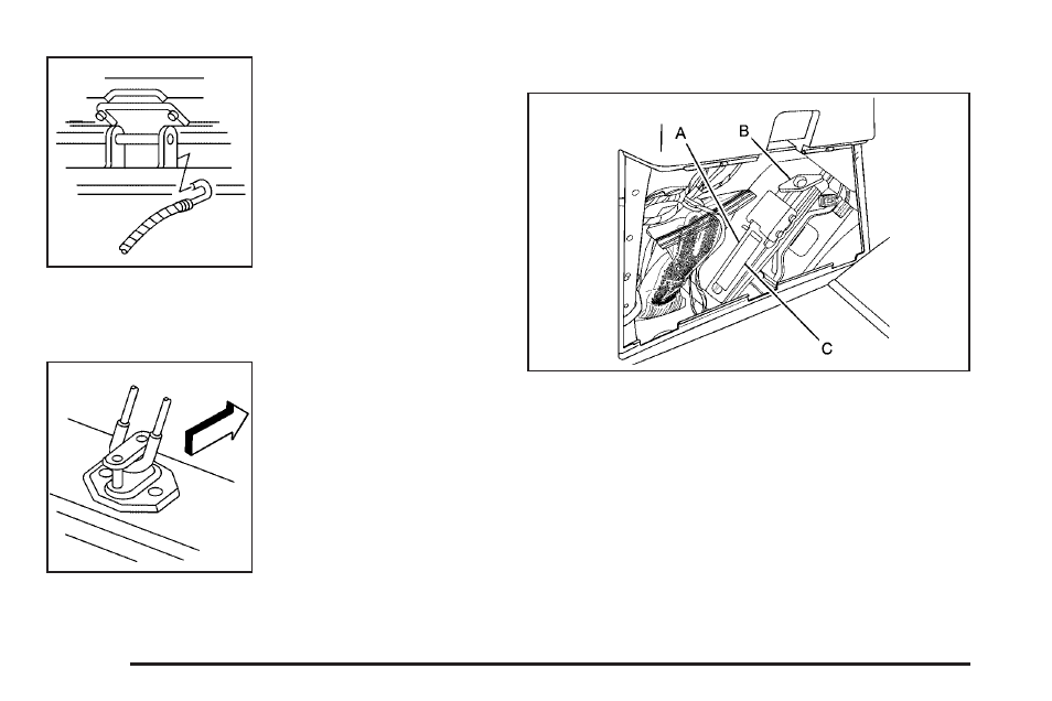 Storing the tools | Saturn 2007 Outlook User Manual | Page 462 / 538