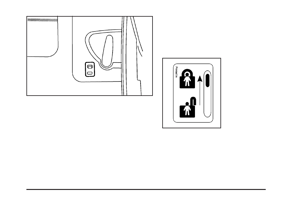 Sliding door security lock | Saturn 2005 Relay User Manual | Page 101 / 446