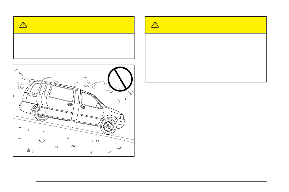 Caution | Saturn 2005 Relay User Manual | Page 106 / 446