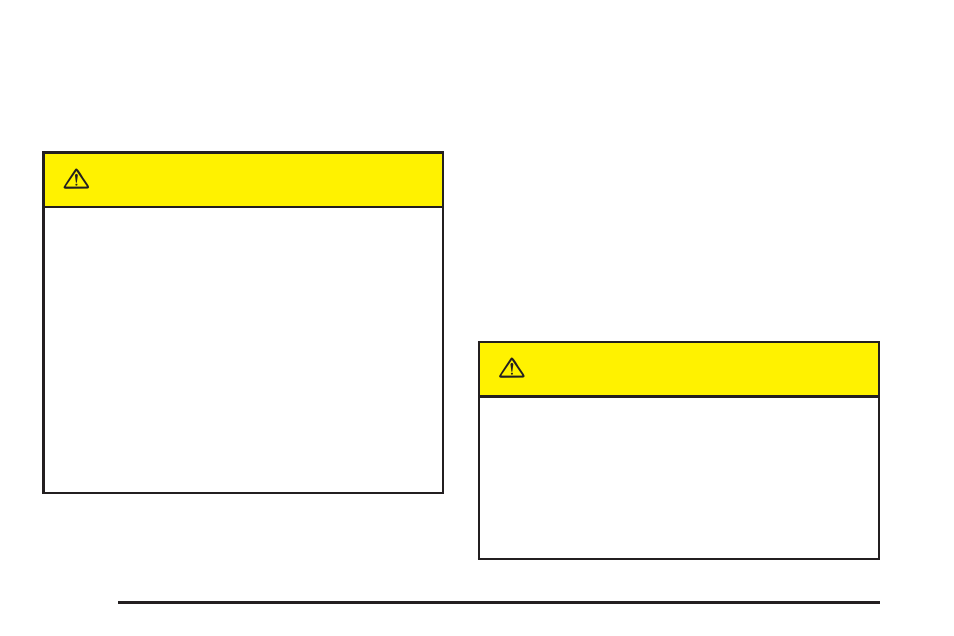 Caution | Saturn 2005 Relay User Manual | Page 120 / 446