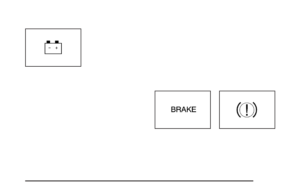 Charging system light, Brake system warning light | Saturn 2005 Relay User Manual | Page 177 / 446
