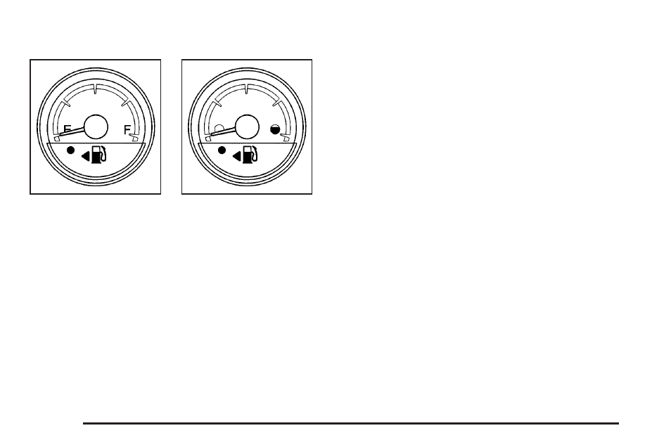 Fuel gage, Low fuel warning light, Fuel gage -42 low fuel warning light -42 | Saturn 2005 Relay User Manual | Page 184 / 446