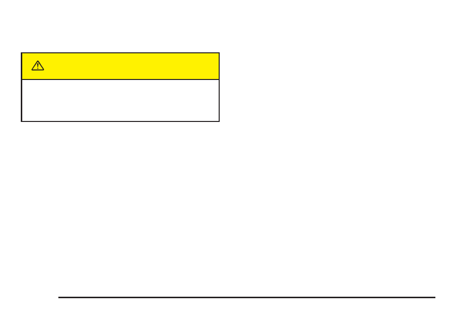 Caution | Saturn 2005 Relay User Manual | Page 414 / 446