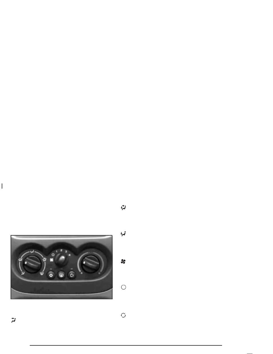 Climate control system (with air conditioning), Climate control system, With air conditioning) -22 | Saturn 2004 Ion User Manual | Page 134 / 380