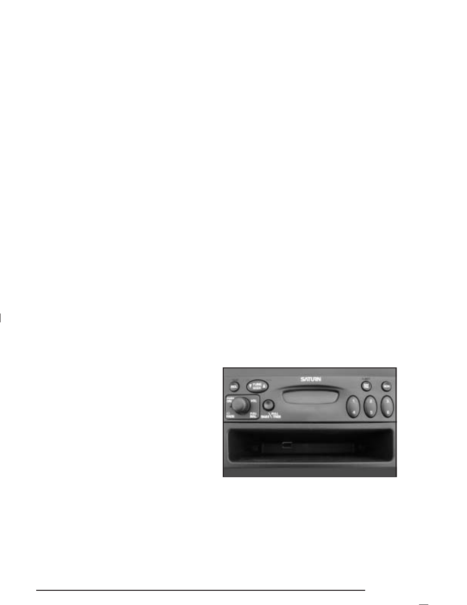 Am-fm radio, Setting the time for radios with radio data, Systems (rds) -47 | Am-fm radio -47 | Saturn 2004 Ion User Manual | Page 159 / 380