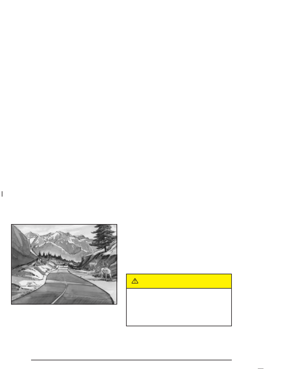 Hill and mountain roads, Hill and mountain roads -24, Caution | Saturn 2004 Ion User Manual | Page 208 / 380