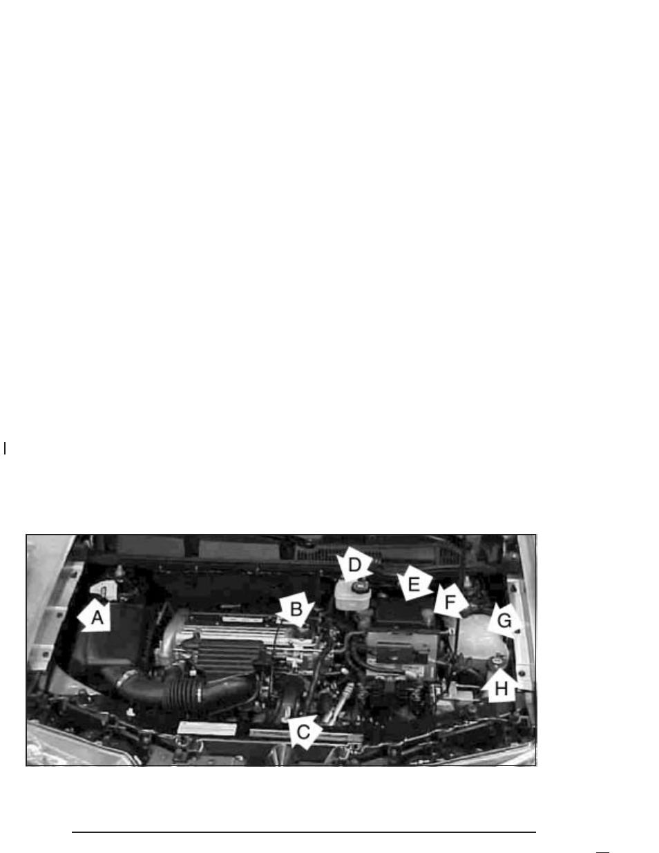 Engine compartment overview, Engine compartment overview -12 | Saturn 2004 Ion User Manual | Page 242 / 380