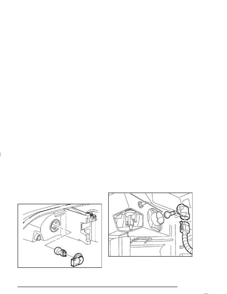 Front turn signal and parking lamps (coupe), Fog lamps, Turn signal and parking lamps | Coupe) -53, Lamps -53 | Saturn 2004 Ion User Manual | Page 283 / 380