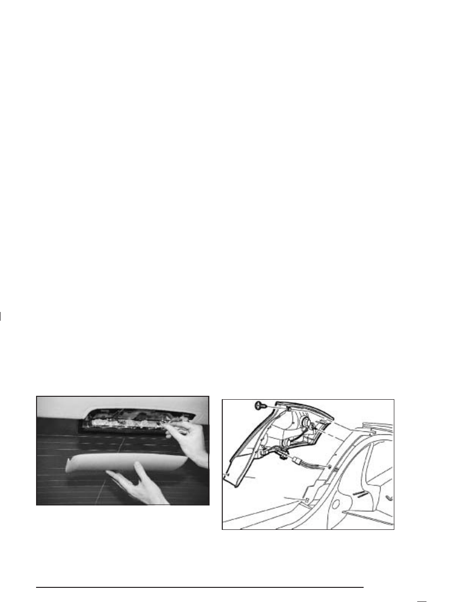 Center high-mounted stoplamp (chmsl), Taillamps, stoplamps and back-up lamps, High-mounted stoplamp (chmsl) -55 | Stoplamps and back-up lamps -55 | Saturn 2004 Ion User Manual | Page 285 / 380