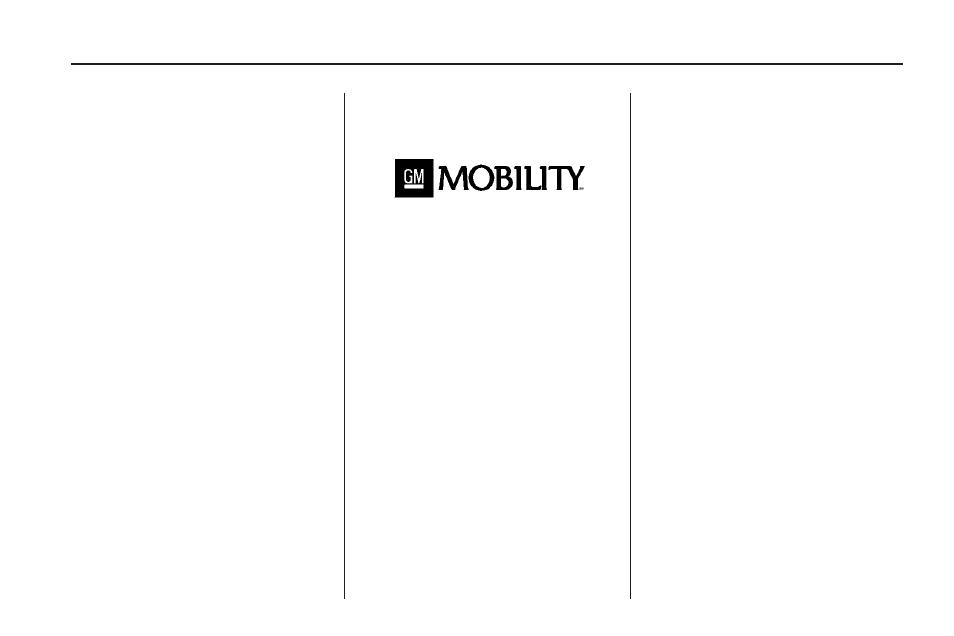 Customer assistance offices, Gm mobility reimbursement program, Roadside assistance program | Customer assistance, Offices, Gm mobility, Reimbursement program, Roadside assistance, Program | Saturn 2009 VUE Hybrid User Manual | Page 323 / 346