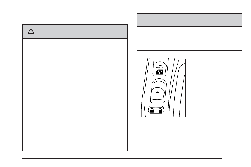 Power windows, Caution | Saturn 2007 Vue User Manual | Page 105 / 470