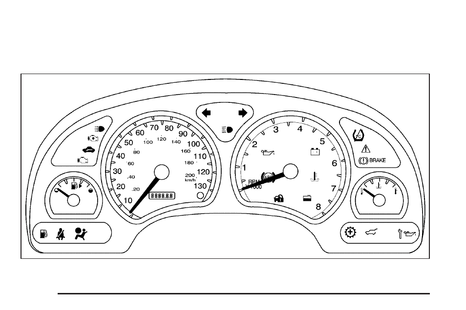 Instrument panel cluster, Instrument, Panel cluster | Saturn 2007 Vue User Manual | Page 162 / 470
