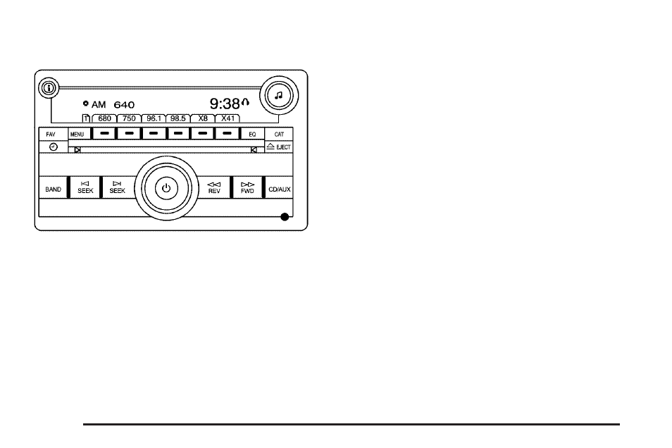 Radio with cd (mp3) | Saturn 2007 Vue User Manual | Page 192 / 470
