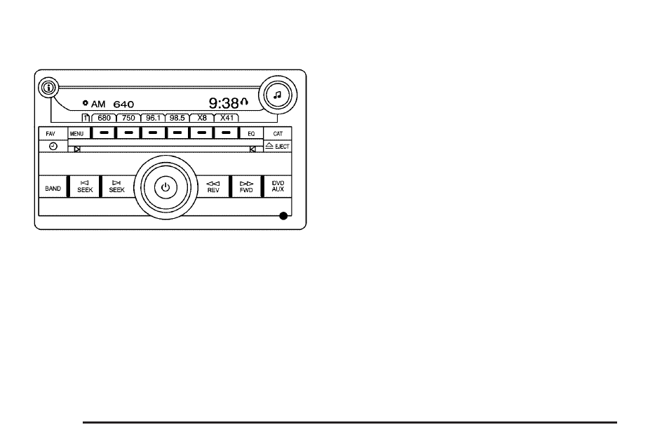 Radio with cd and dvd, Using an mp3, Radio with cd and dvd using an mp3 | Saturn 2007 Vue User Manual | Page 202 / 470