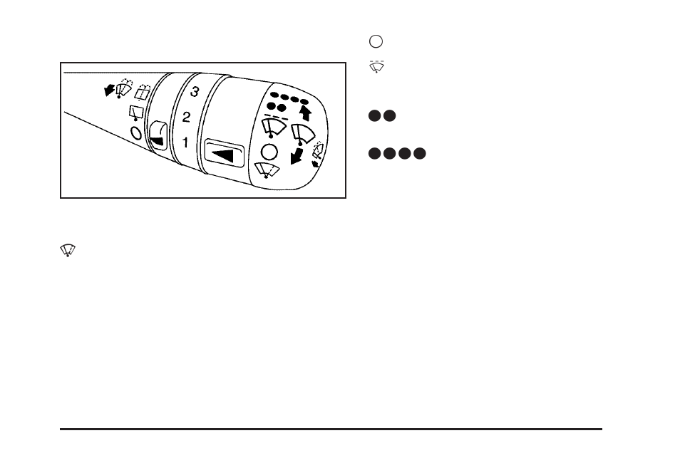 Windshield wiper lever, Windshield wiper lever -9, Windshield wiper | Lever | Saturn 2005 L-Series User Manual | Page 101 / 330