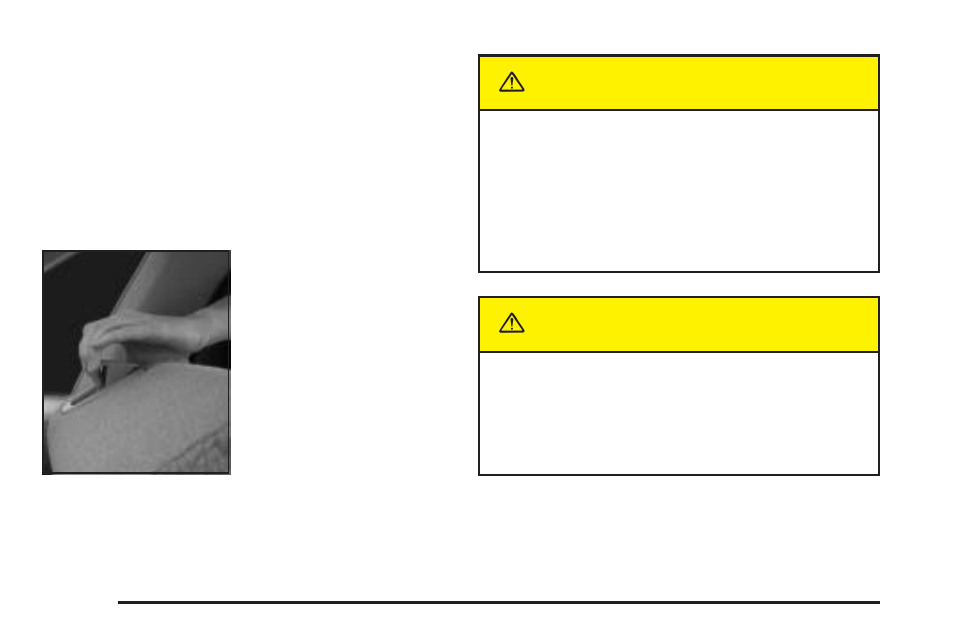 Rear seats, Split folding rear seat, Rear seats -6 | Split folding rear seat -6, Caution | Saturn 2005 L-Series User Manual | Page 12 / 330