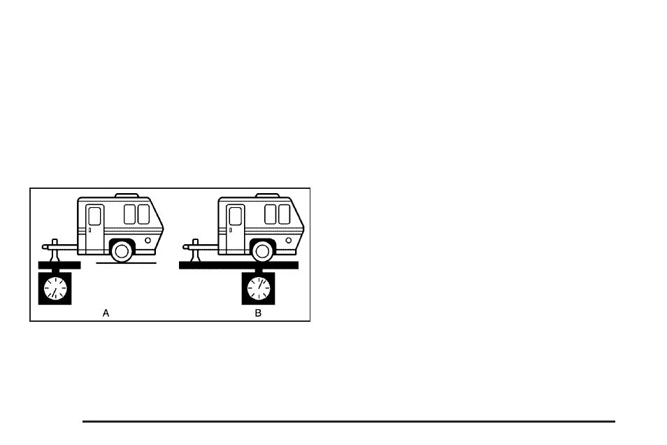 Weight of the trailer tongue, Total weight on your vehicle’s tires | Saturn 2005 L-Series User Manual | Page 196 / 330