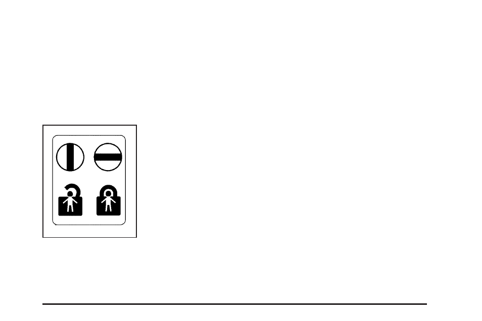 Rear door security locks, Lockout protection, Rear door security locks -9 lockout protection -9 | Saturn 2005 L-Series User Manual | Page 71 / 330