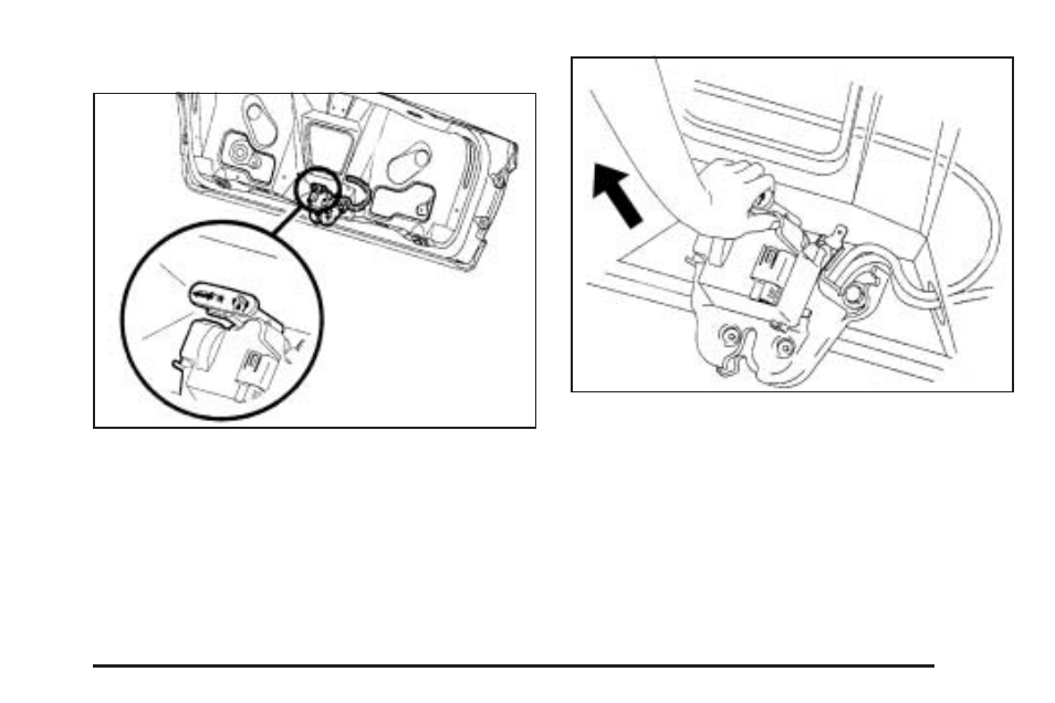 Emergency trunk release handle, Trap-resistant trunk kit | Saturn 2005 L-Series User Manual | Page 73 / 330