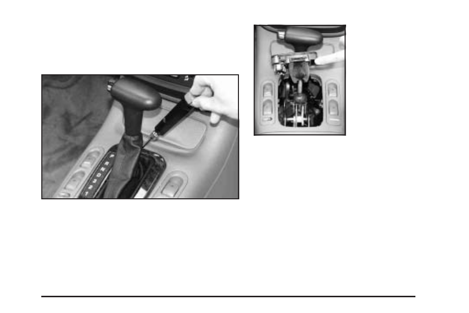 Shift lock release | Saturn 2005 L-Series User Manual | Page 83 / 330