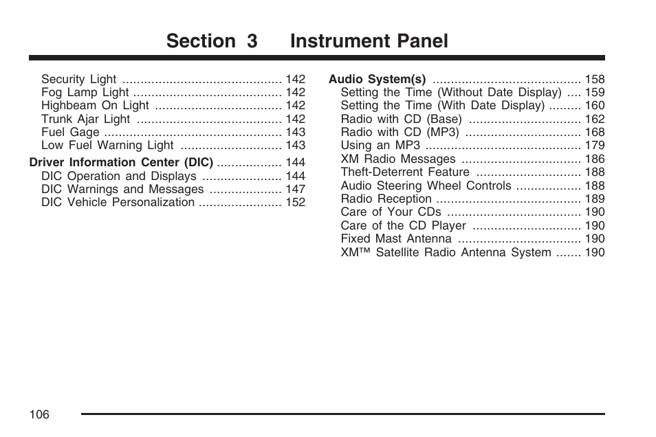 Saturn 2007 Sky User Manual | Page 106 / 384