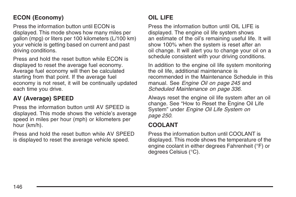 Saturn 2007 Sky User Manual | Page 146 / 384