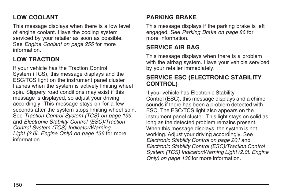 Saturn 2007 Sky User Manual | Page 150 / 384