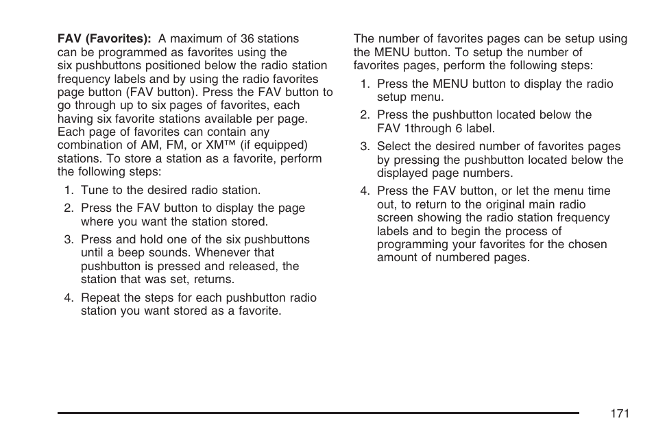 Saturn 2007 Sky User Manual | Page 171 / 384