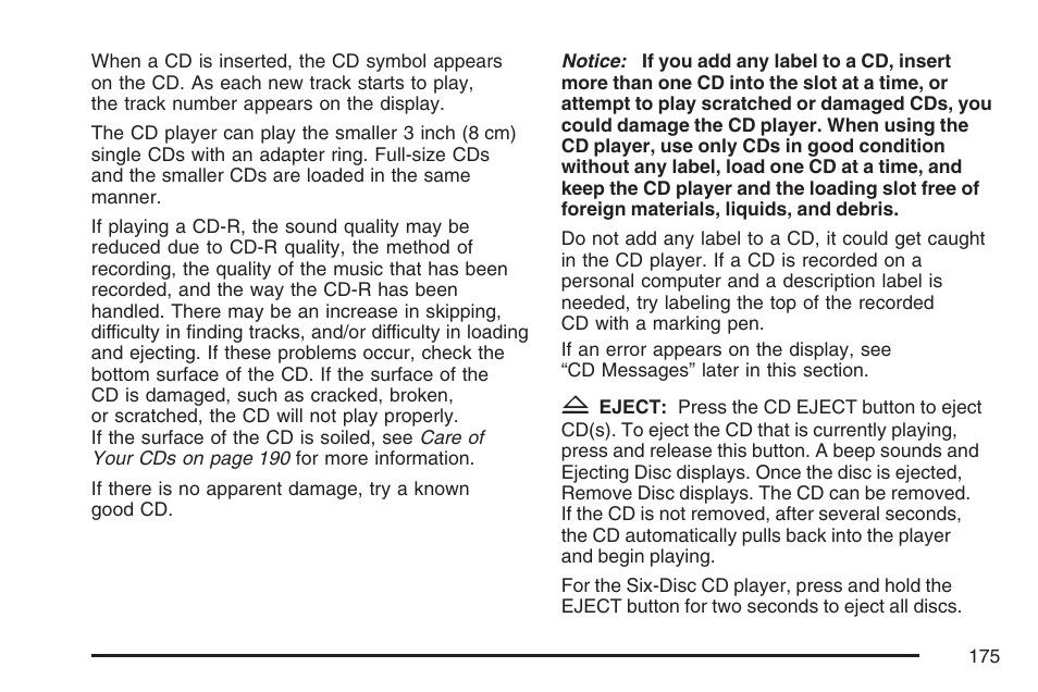 Saturn 2007 Sky User Manual | Page 175 / 384