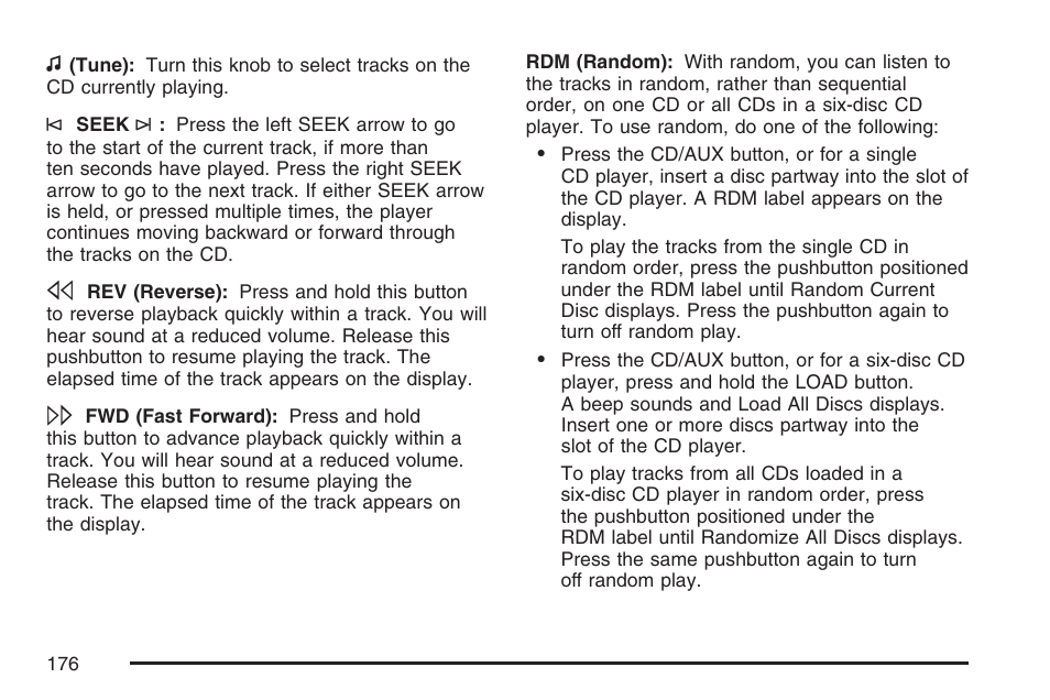 Saturn 2007 Sky User Manual | Page 176 / 384