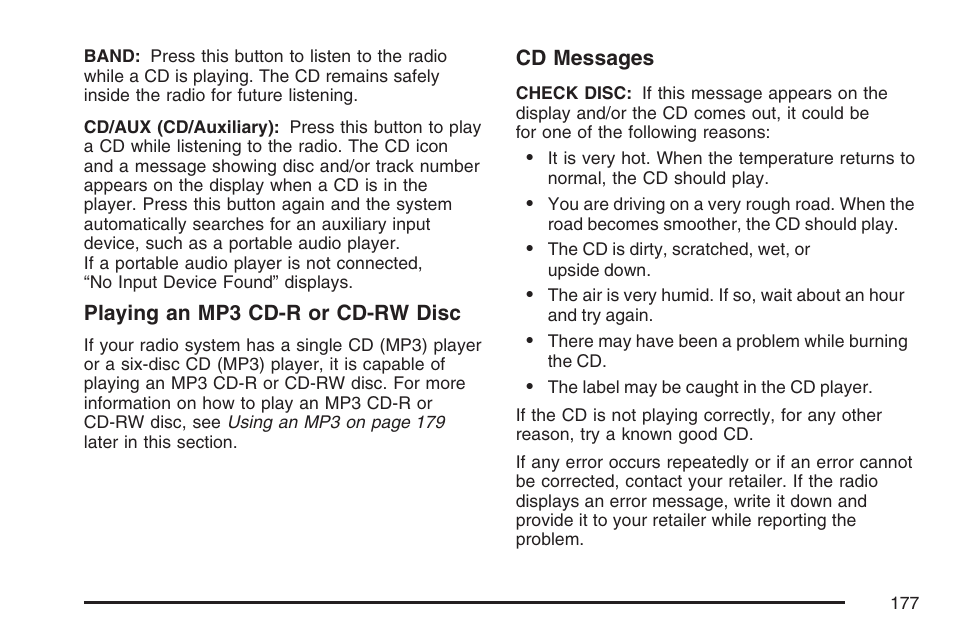 Saturn 2007 Sky User Manual | Page 177 / 384